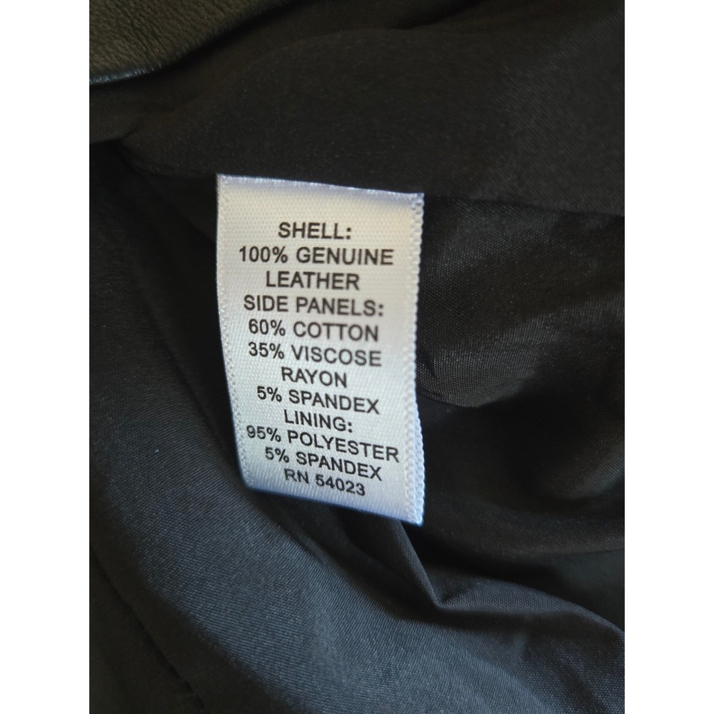 Banana Republic Womens Black Leather Front Ponte Sheath Dress V-Neck Size 12 - Picture 4 of 10